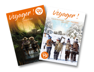Visuel catalogue vacances PEP Alsace Eté 2023 et Petites Vacances 2023-24